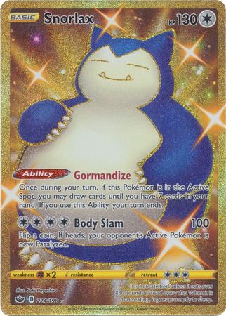 Snorlax - 224/198 - Secret Rare available at 401 Games Canada