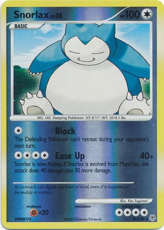 Snorlax - 37/130 - Rare - Reverse Holo available at 401 Games Canada