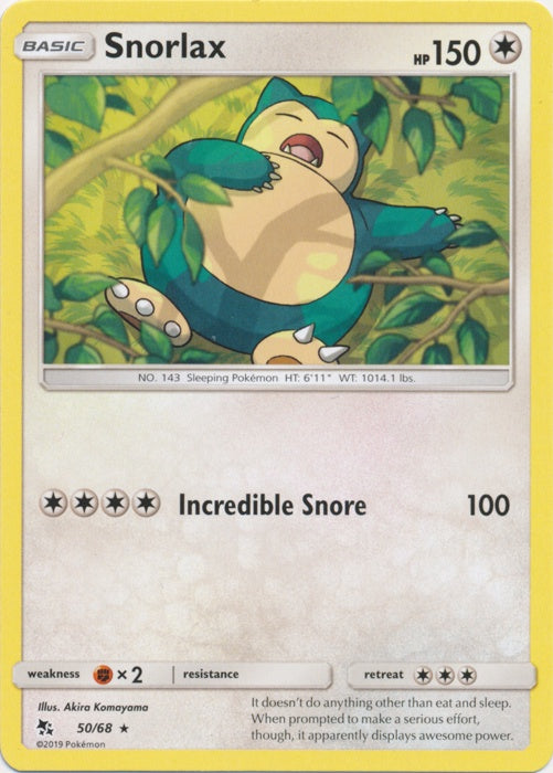 Snorlax - 50/68 - Rare available at 401 Games Canada