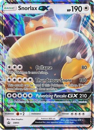 Snorlax GX - SM05 - Promo available at 401 Games Canada