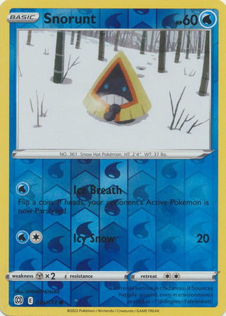 Snorunt - 034/172 - Common - Reverse Holo available at 401 Games Canada