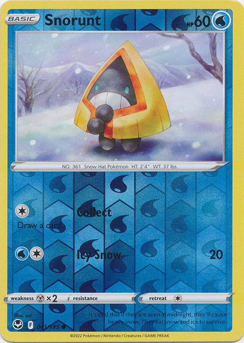 Snorunt - 041/195 - Common - Reverse Holo available at 401 Games Canada