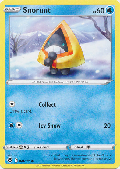 Snorunt - 041/195 - Common available at 401 Games Canada