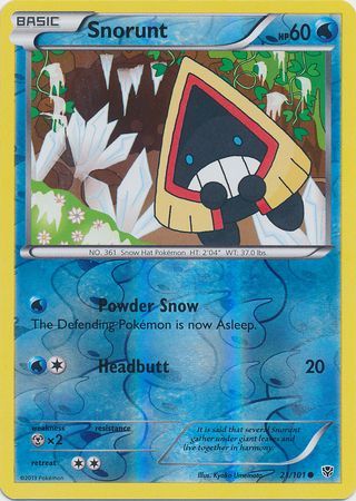 Snorunt - 21/101 - Common - Reverse Holo available at 401 Games Canada