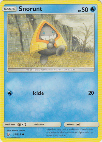 Snorunt - 37/236 - Common available at 401 Games Canada