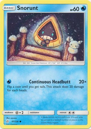 Snorunt - 47/236 - Common available at 401 Games Canada