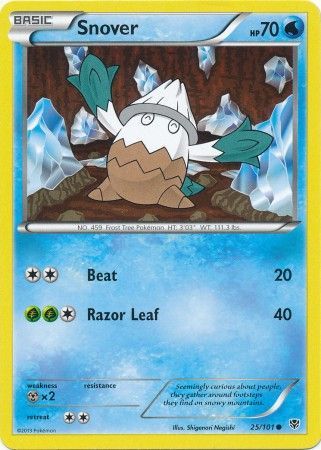 Snover - 25/101 - Common available at 401 Games Canada