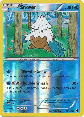 Snover - 39/162 - Common - Reverse Holo available at 401 Games Canada