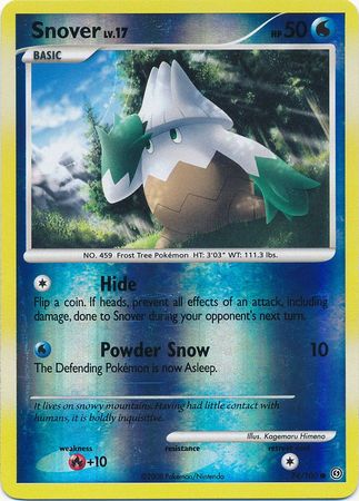 Snover - 74/100 - Common - Reverse Holo available at 401 Games Canada