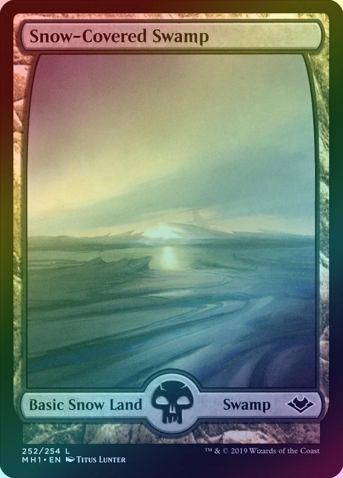 401 Games Canada - Snow-Covered Swamp (Foil) (MH1)