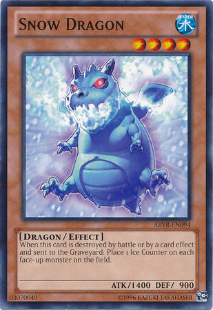 Snow Dragon - ABYR-EN094 - Common - Unlimited available at 401 Games Canada