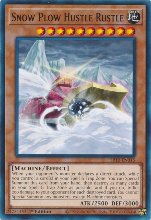 Snow Plow Hustle Rustle - SR10-EN015 - Common - 1st Edition available at 401 Games Canada