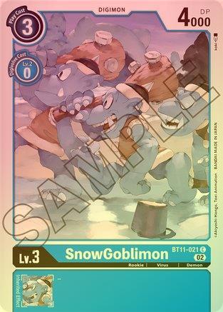 SnowGoblimon (Foil) - BT11-021 - Common available at 401 Games Canada