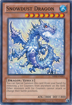 Snowdust Dragon - ABYR-EN093 - Common - Unlimited available at 401 Games Canada