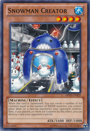 Snowman Creator - ABYR-EN029 - Common - Unlimited available at 401 Games Canada