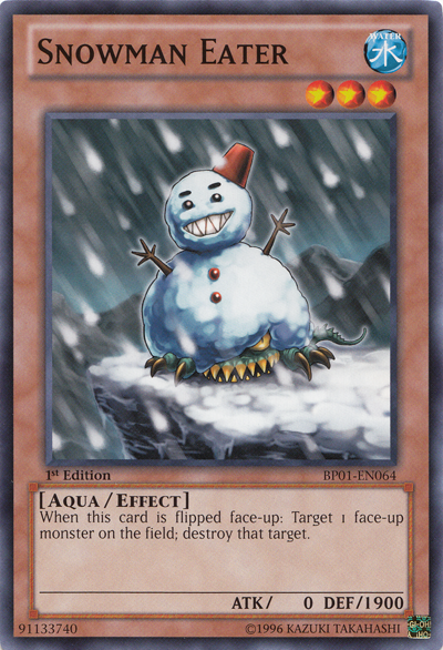 Snowman Eater - BP01-EN064 - Common - 1st Edition available at 401 Games Canada