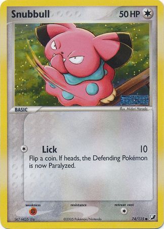 Snubbull - 74/115 - Common - Reverse Holo available at 401 Games Canada