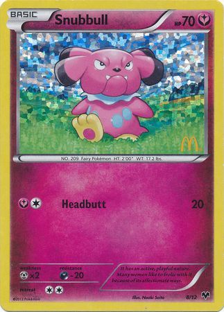 Snubbull - 8/12 - McDonald's Holo - Promo available at 401 Games Canada