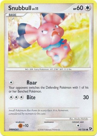 Snubbull - 84/106 - Common available at 401 Games Canada
