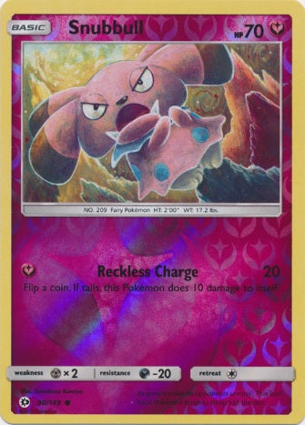 Snubbull - 90/149 - Common - Reverse Holo available at 401 Games Canada