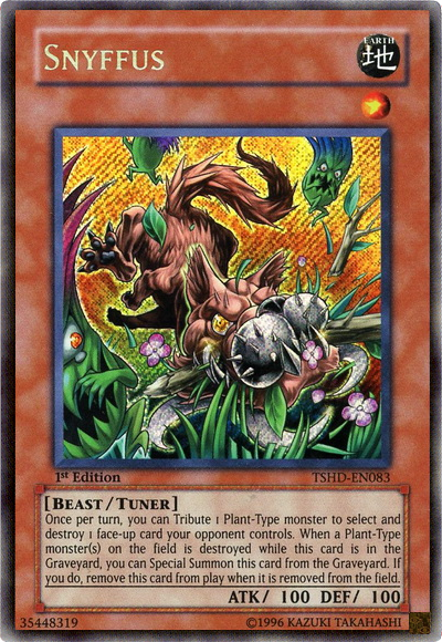 401 Games Canada - Snyffus - TSHD-EN083 - Secret Rare - 1st Edition