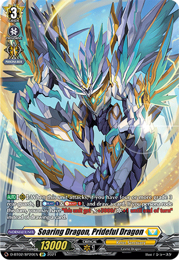 Soaring Dragon, Prideful Dragon - D-BT02/SP20 - SP available at 401 Games Canada