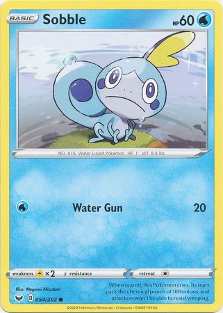 Sobble - 054/202 - Common available at 401 Games Canada