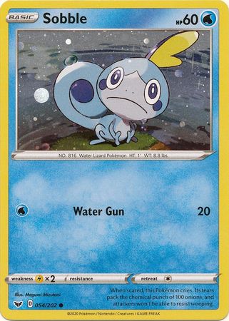 Sobble - 054/202 - Cosmos Holo - Collectors Chest Promo available at 401 Games Canada