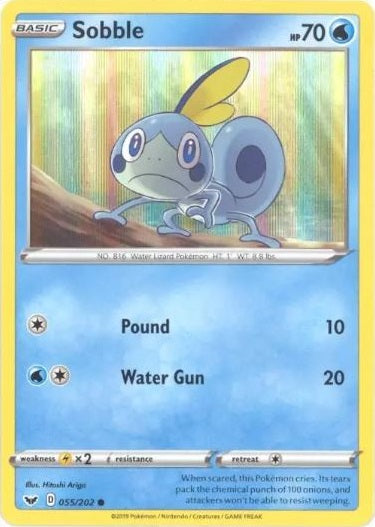 Sobble - 055/202 - Holo Promo available at 401 Games Canada