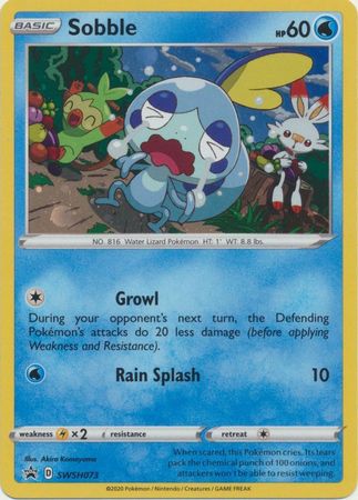 Sobble - SWSH073 - Holo Promo available at 401 Games Canada
