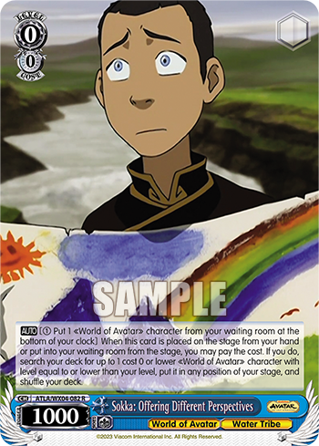 Sokka: Offering Different Perspectives - ATLA/WX04-E082 - Rare available at 401 Games Canada