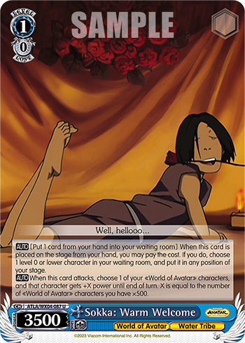 Sokka: Warm Welcome - ATLA/WX04-E087 - Uncommon available at 401 Games Canada