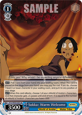 Sokka: Warm Welcome - ATLA/WX04-E087S - Super Rare available at 401 Games Canada