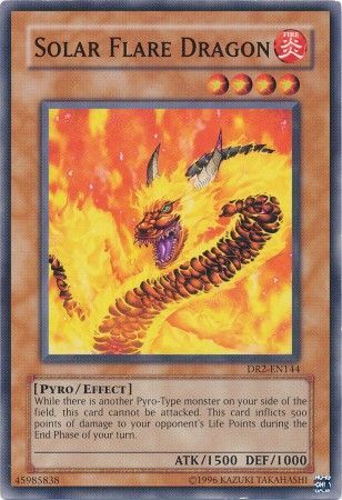 Solar Flare Dragon - DR2-EN144 - Common available at 401 Games Canada