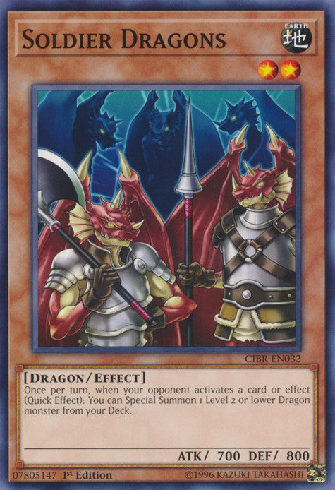 Soldier Dragons - CIBR-EN032 - Common - 1st Edition available at 401 Games Canada
