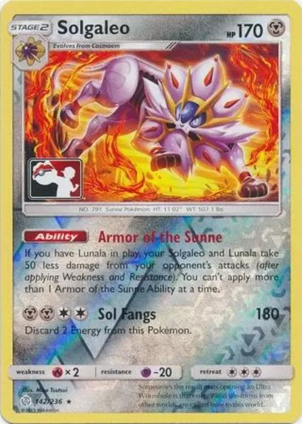 Solgaleo - 142/236 - League Promo available at 401 Games Canada