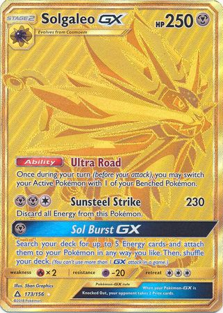 Solgaleo GX - 173/156 - Secret Rare available at 401 Games Canada