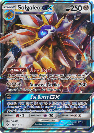 Solgaleo GX - 89/149 - Ultra Rare available at 401 Games Canada