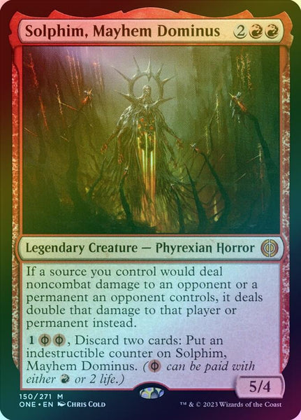 MTG 全知　FOIL MPS Solphim-Mayhem-Dominus-Foil-