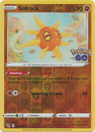 Solrock - 039/078 - Uncommon - Reverse Holo available at 401 Games Canada