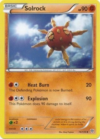 Solrock - 74/135 - Uncommon available at 401 Games Canada