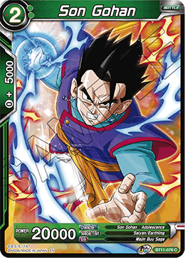 Son Gohan - BT11-076 - Common (FOIL) (Reprint) available at 401 Games Canada