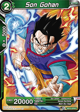 Son Gohan - BT11-076 - Common available at 401 Games Canada