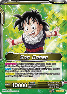 Son Gohan - BT11-091 - Uncommon (FOIL) (Reprint) available at 401 Games Canada