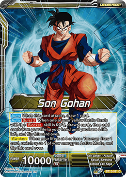 Son Gohan - BT13-091 - Common (FOIL) available at 401 Games Canada