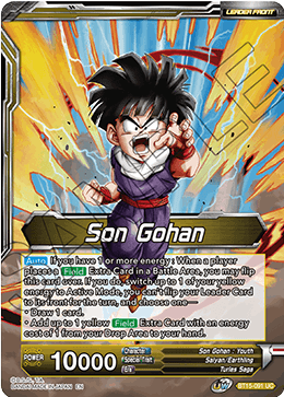 Son Gohan - BT15-091 - Uncommon available at 401 Games Canada