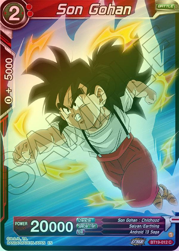 Son Gohan - BT19-012 - Common (Foil) available at 401 Games Canada