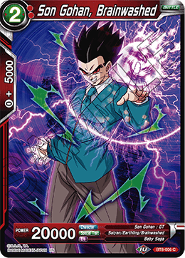 Son Gohan, Brainwashed - BT8-006 - Common available at 401 Games Canada