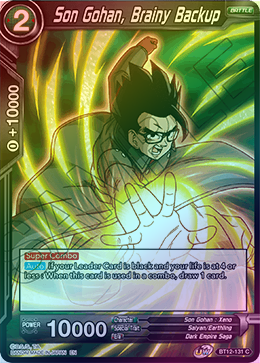 Son Gohan, Brainy Backup - BT12-131 - Common (FOIL) available at 401 Games Canada