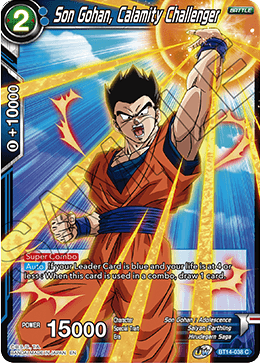 Son Gohan, Calamity Challenger - BT14-038 - Common available at 401 Games Canada